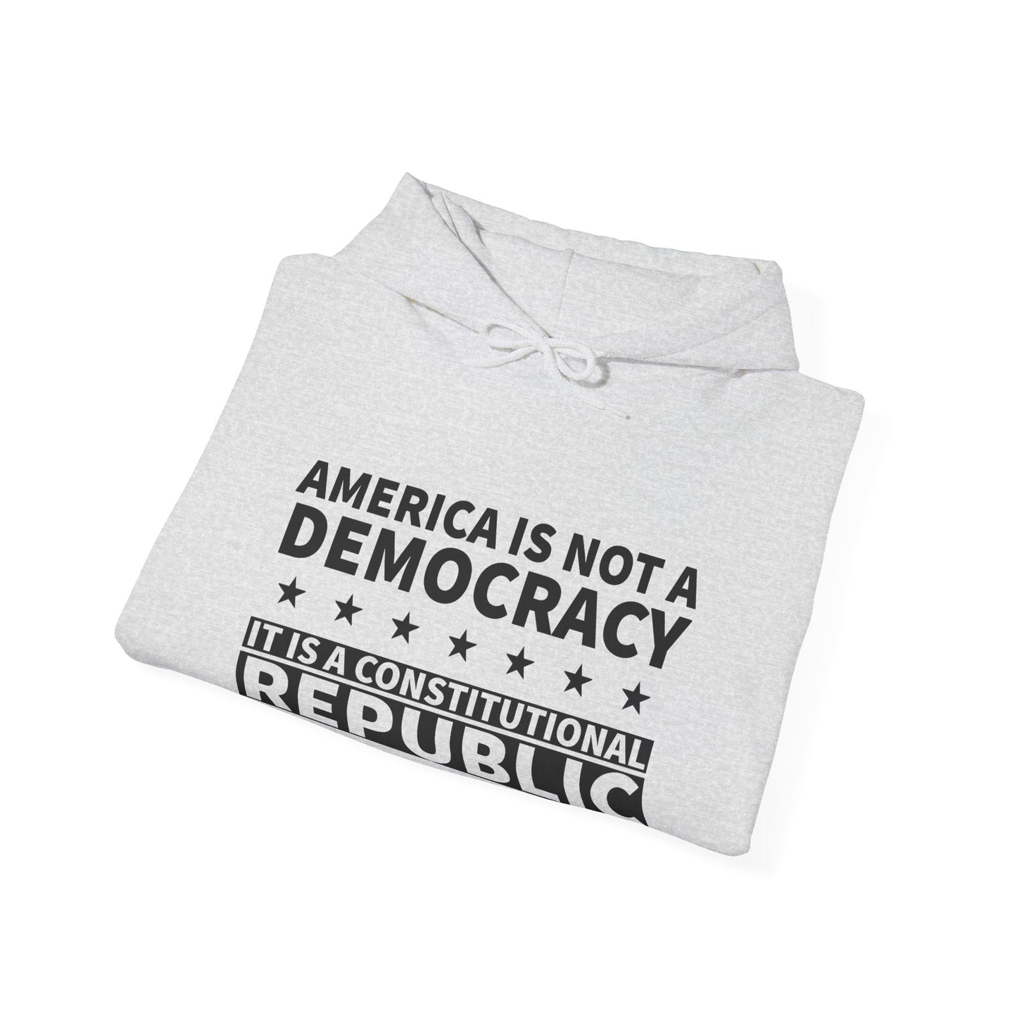 Constitutional Republic Hoodie For Conservative Sweatshirt For Patriotic America USA Freedom Shirt