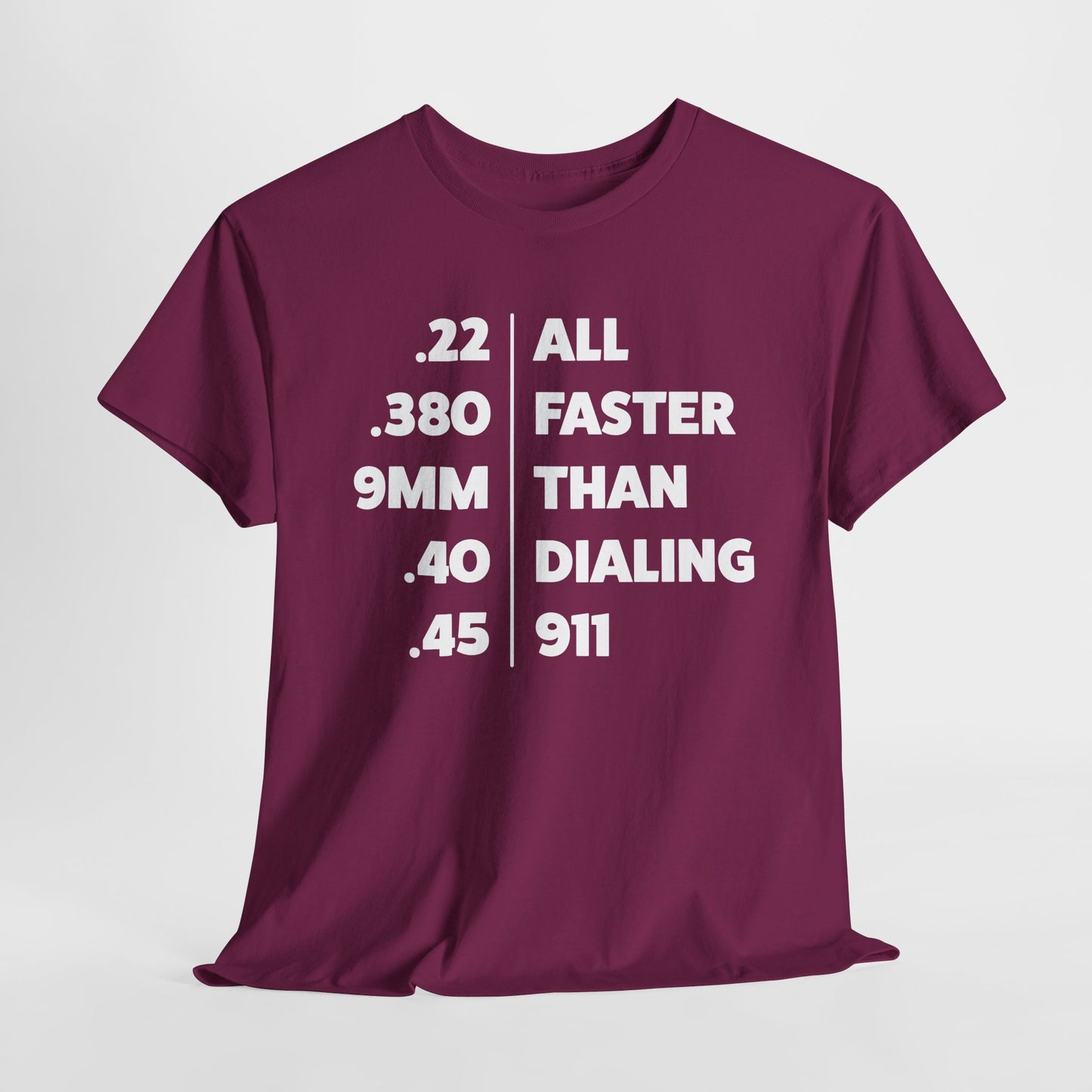 Faster Than Dialing 911 T-Shirt For Fast Response T Shirt For Speeding Bullet TShirt