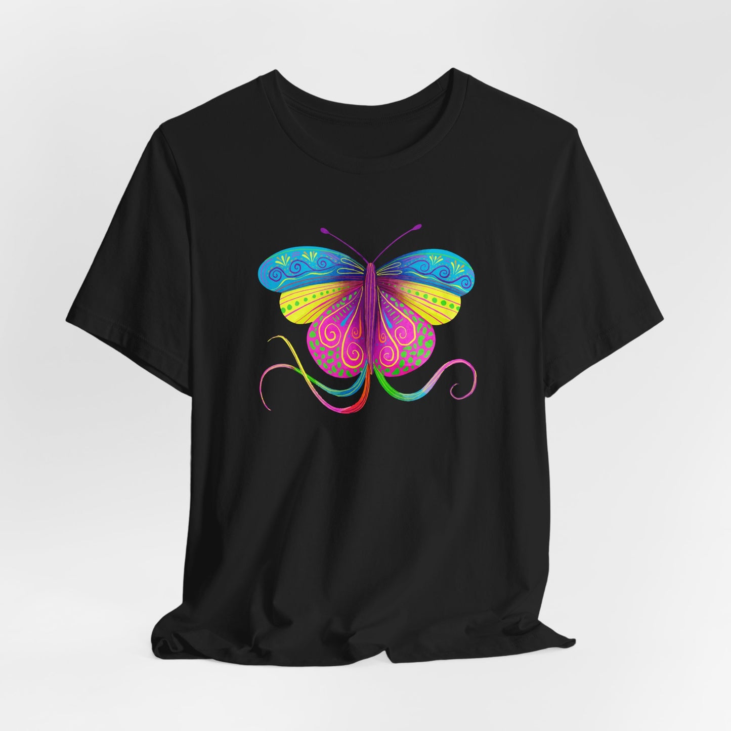 Butterfly T-Shirt For Mexican Folk Art T Shirt For Cinco de Mayo Watercolor TShirt