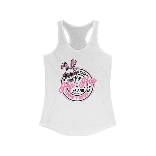Skull Bunny Ears Tank Top - Hip Hop Easter Graphic Tank