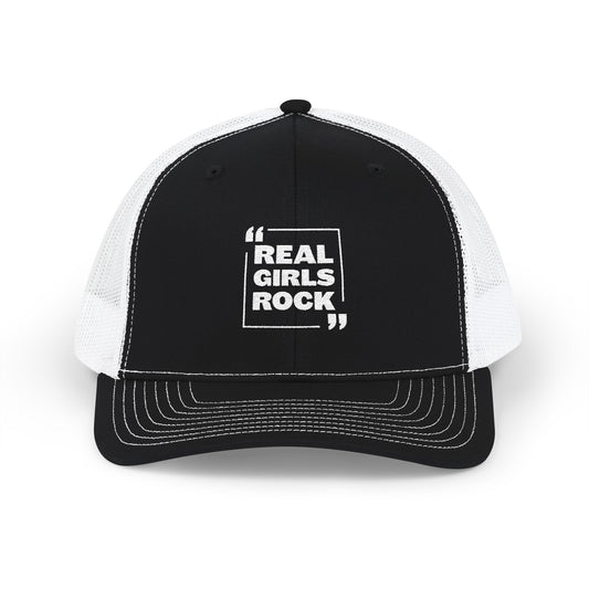 Real Girls Rock Snapback Trucker Cap