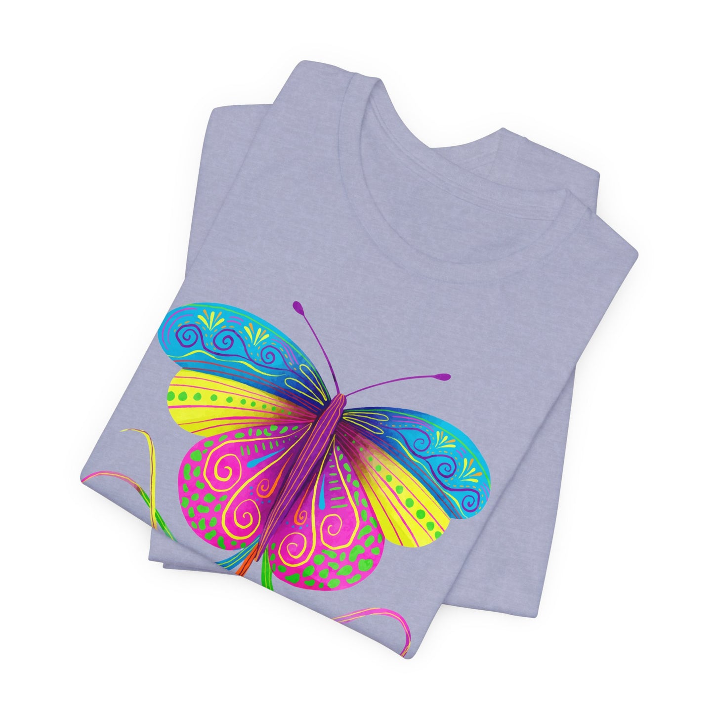 Butterfly T-Shirt For Mexican Folk Art T Shirt For Cinco de Mayo Watercolor TShirt