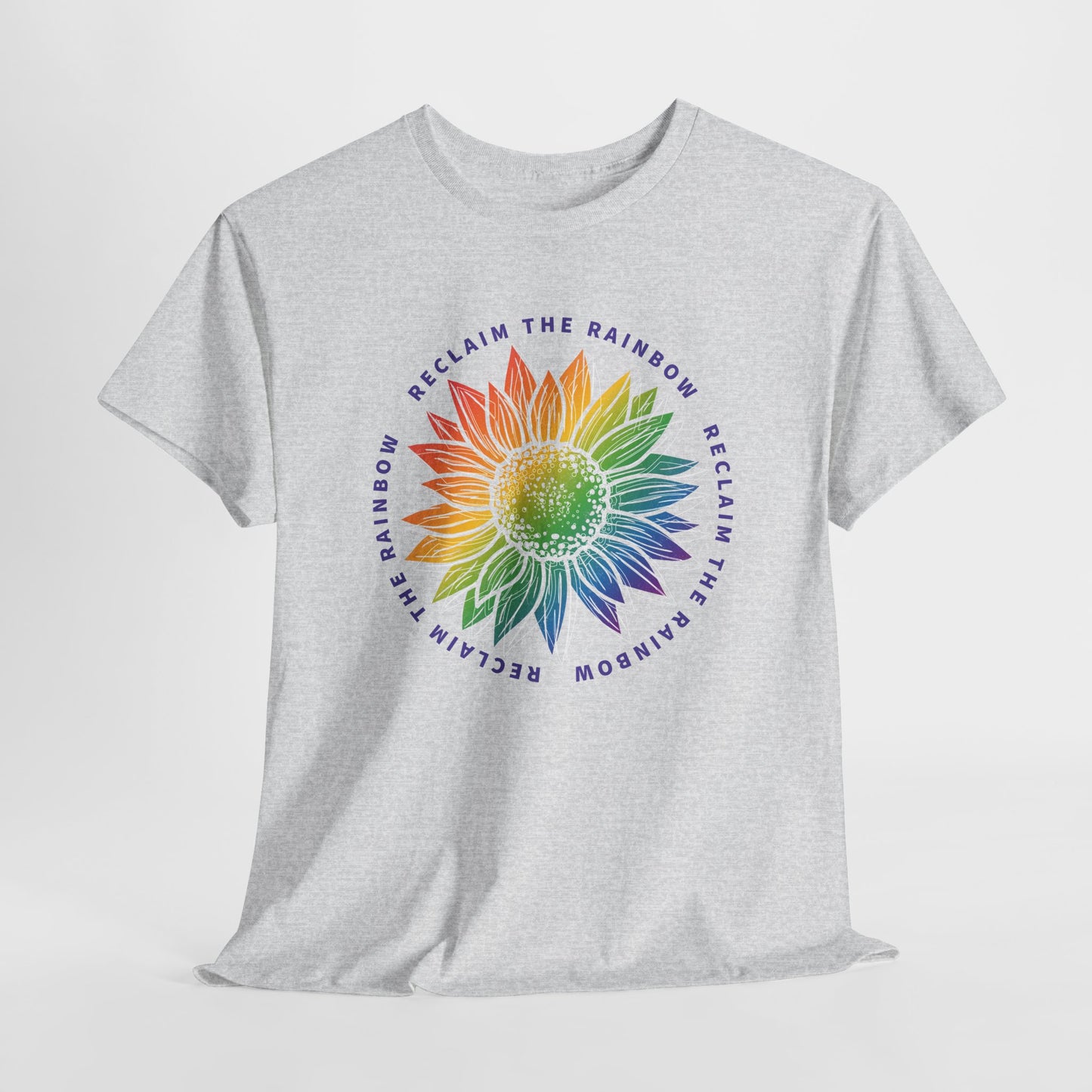 Reclaim The Rainbow T-Shirt For Take Back The Rainbow TShirt For Spiritual Shirt For Genesis 9:17 T Shirt Sunflower Tee For Christian Shirt