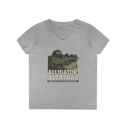 Alligator Alcatraz Funny Political T-Shirt