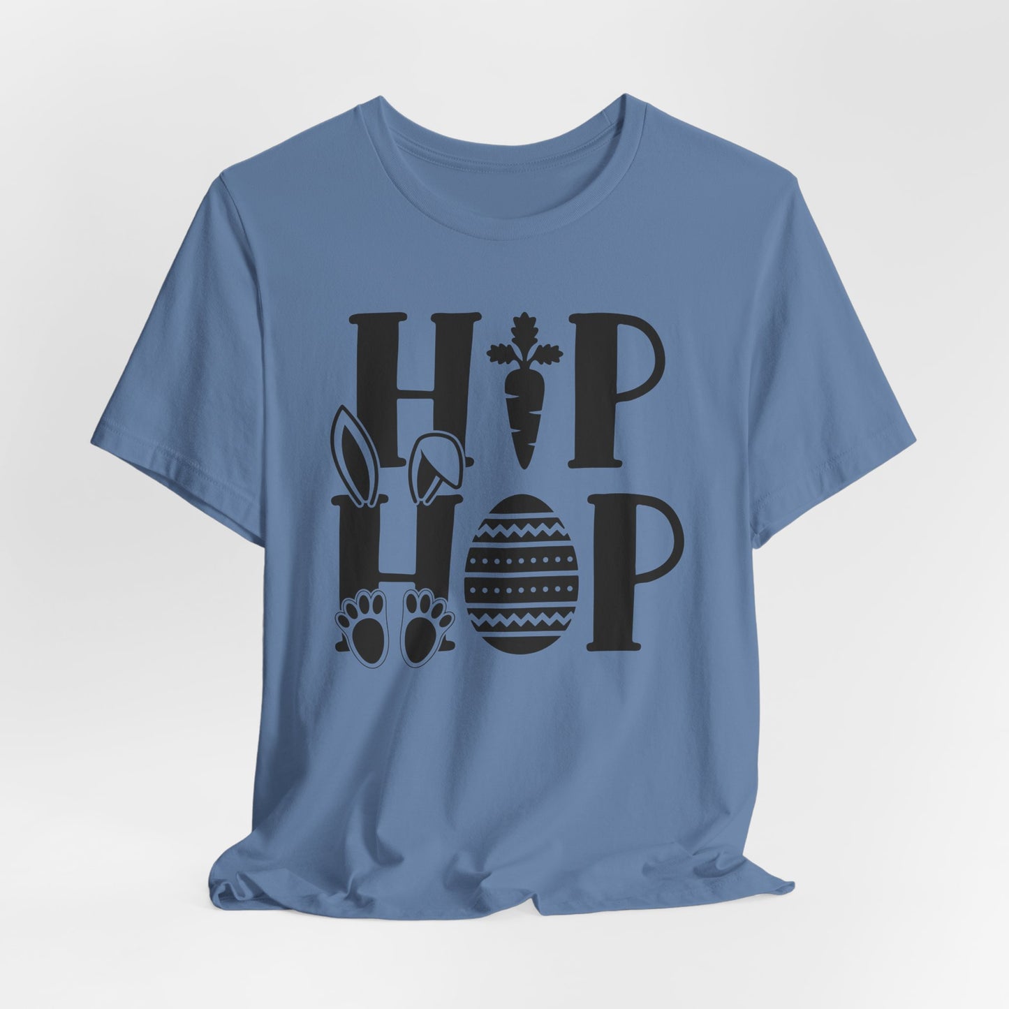 Hip Hop T-Shirt For Funny Easter T Shirt For Cute Bunny T Shirt