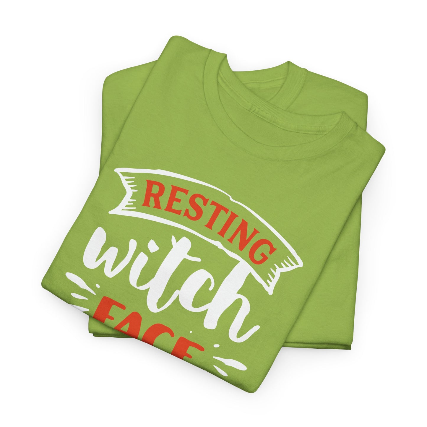 Resting Witch Face T-Shirt For Funny Halloween T Shirt For Punny TShirt Costume