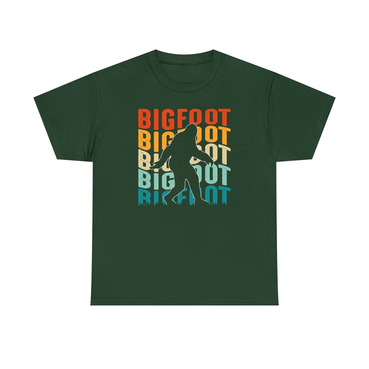 Bigfoot T-Shirt For Yeti TShirt For Sasquach T Shirt For Colorful Bigfoot Tee For Conspiracy Theory TShirt For Yeti Fan