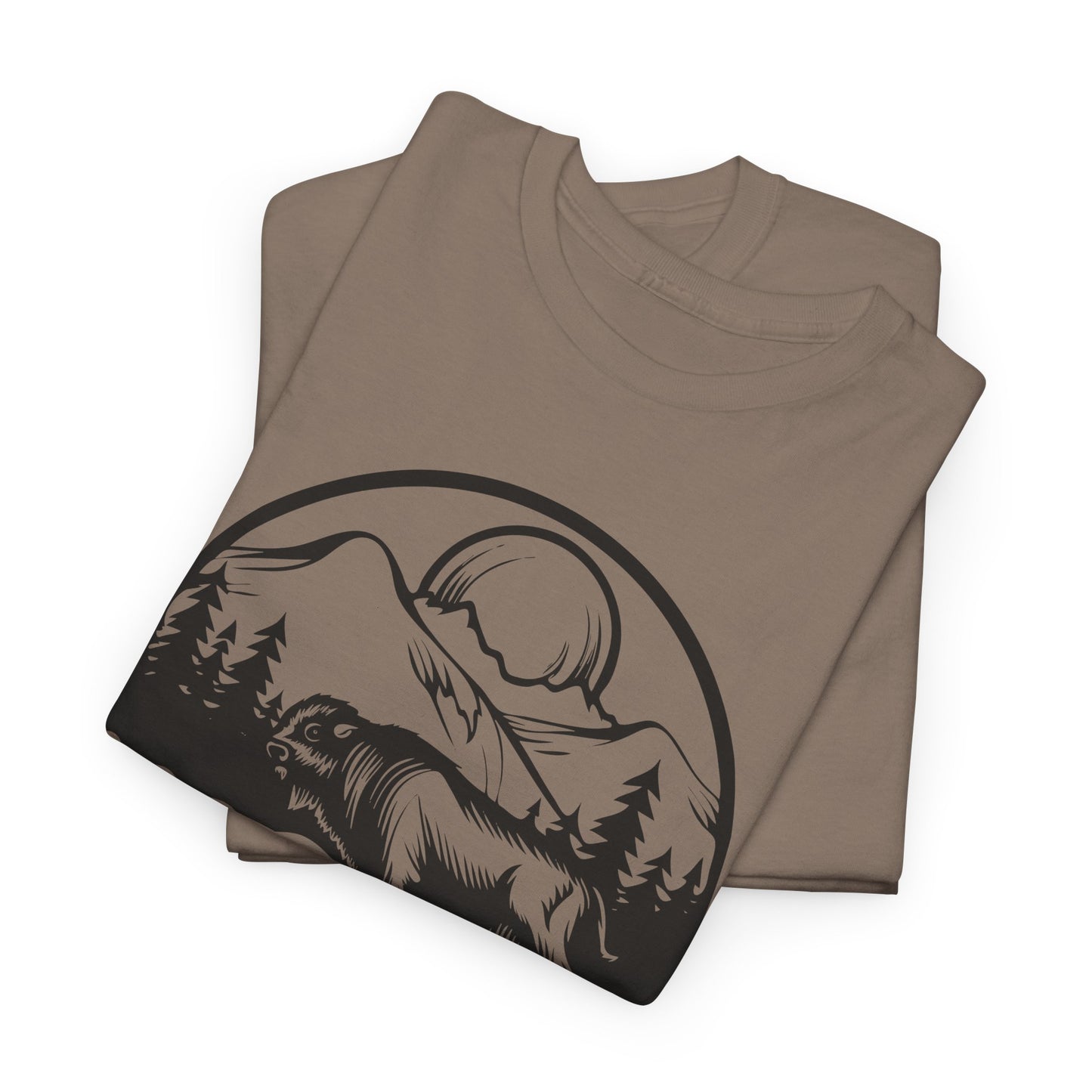 Buffalo T-Shirt For Mountains T Shirt For Wilderness TShirt