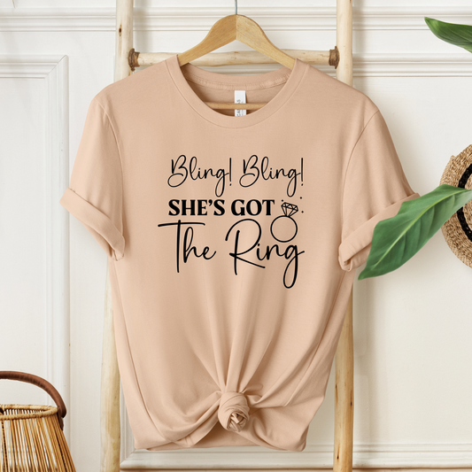 Bling Bling Bachelorette T-Shirt For Brides Maid T Shirt For Wedding Party TShirt