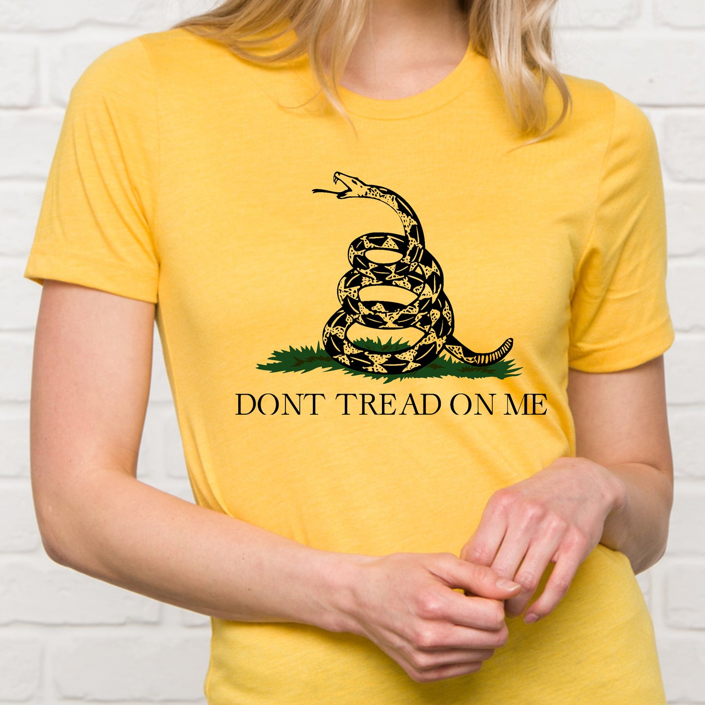 Don't Tread On Me T-Shirt Gadsden Flag TShirt For Historical Freedom T Shirt For Conservative Shirt For American Revolution T-Shirt