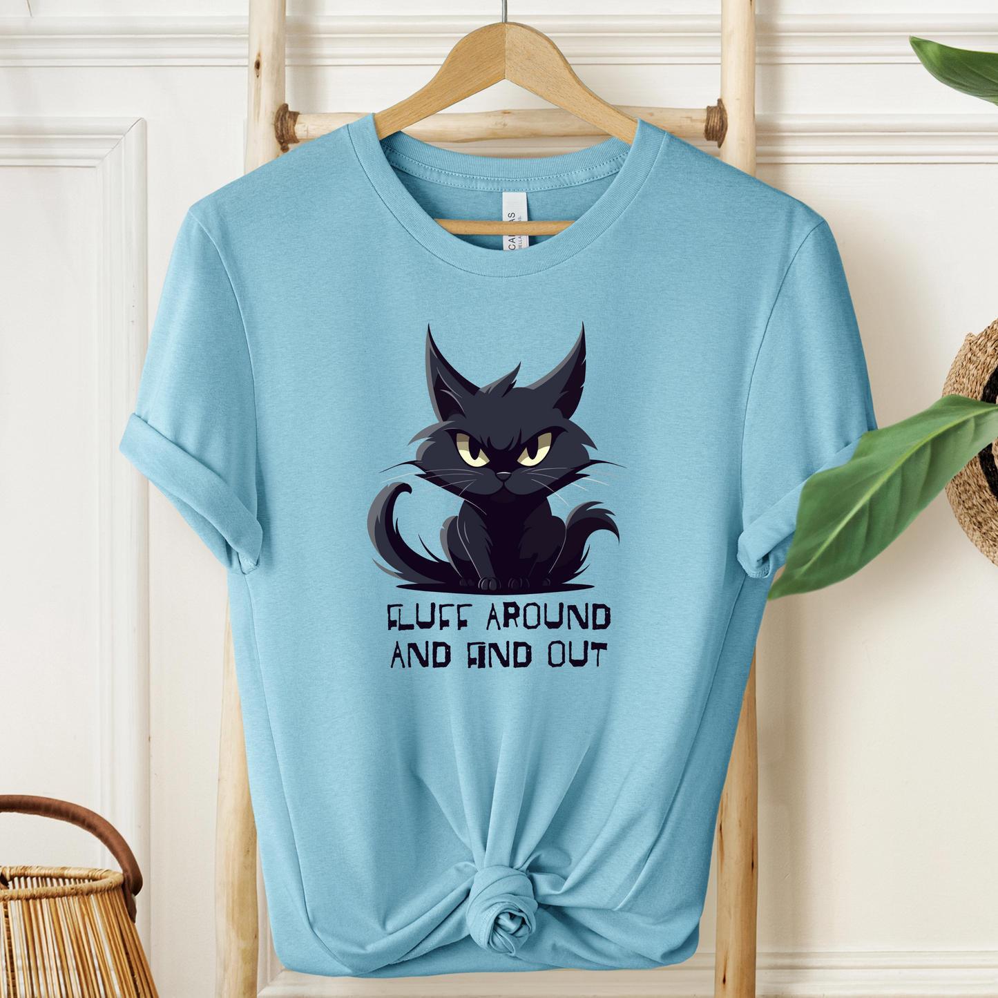 Sarcastic Cat T-Shirt For Funny Animated Feline TShirt For Sassy Cat Lover T Shirt Gift