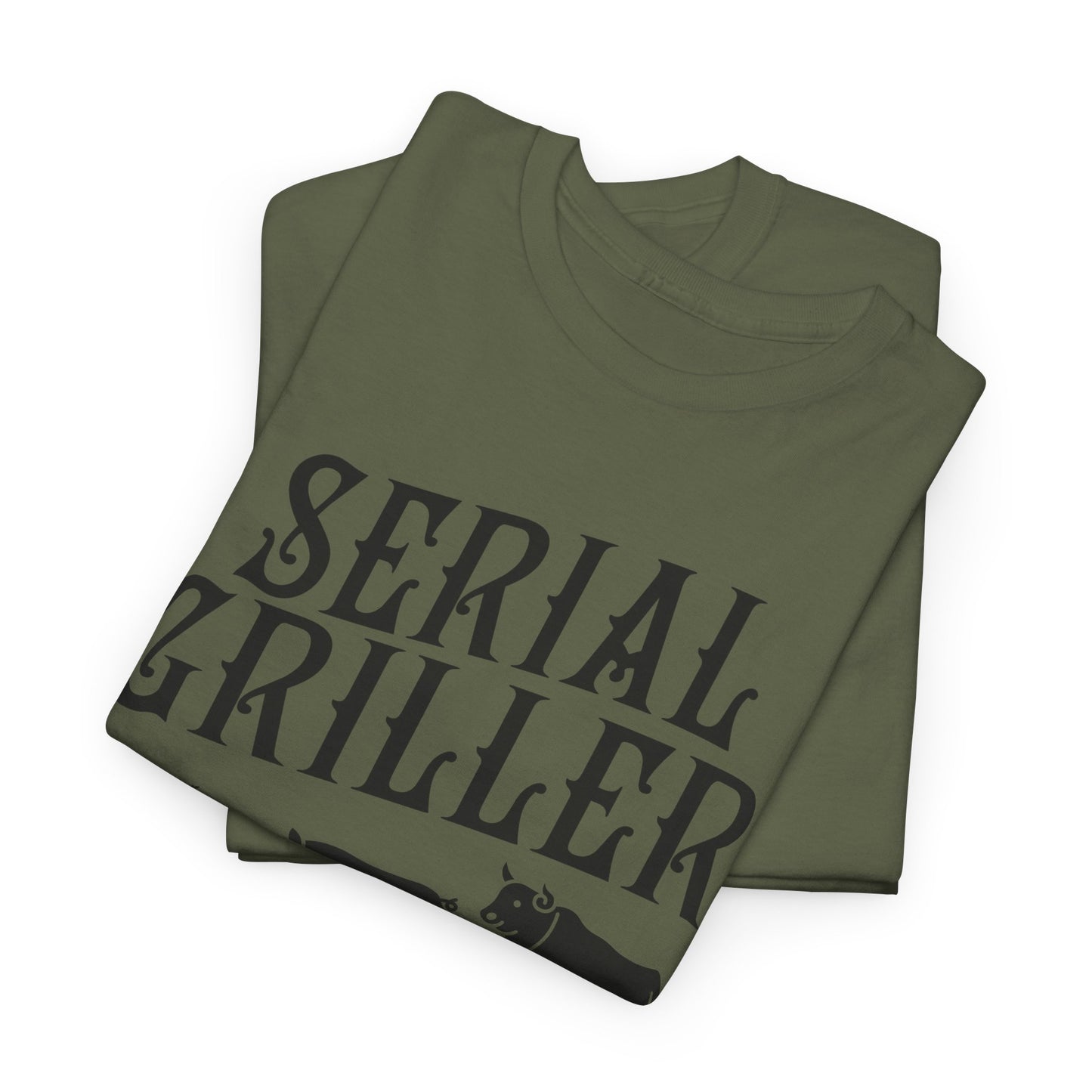 Serial Griller BBQ T-Shirt - USA Made