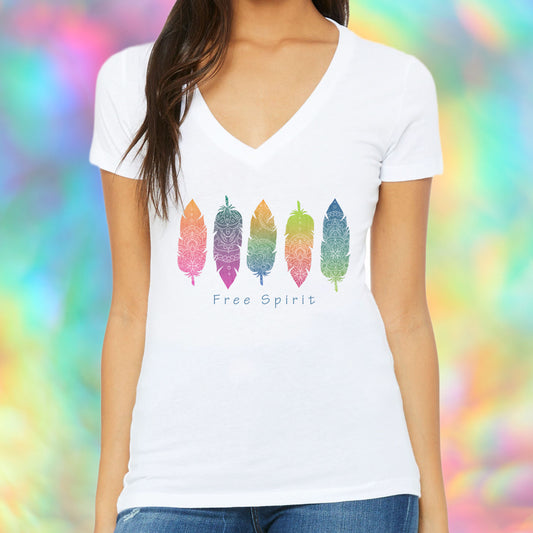 Free Spirit T-Shirt For Spiritual Shirt For Motivational Shirt For Freedom Shirt For Spiritual Gift For Woman
