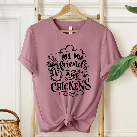 Chicken T-Shirt For Friends T Shirt for Hen TShirt