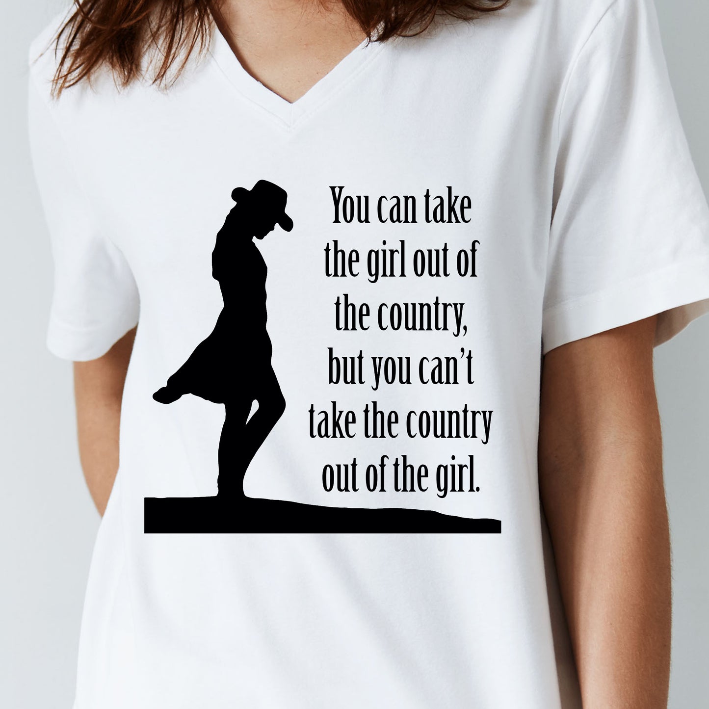 Country Girl T-Shirt For Woman TShirt Western T Shirt For Feminine T-Shirt For Cowgirl Shirt For Rodeo TShirt For Country Girl Gift