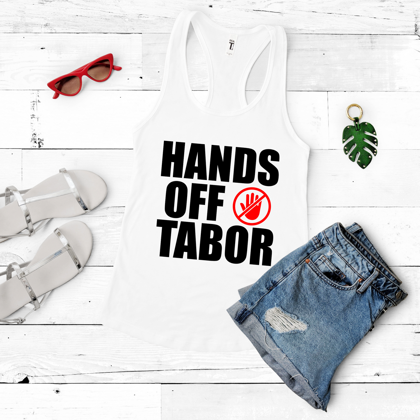 Hands Off TABOR Tank Top - Colorado Rights Tee
