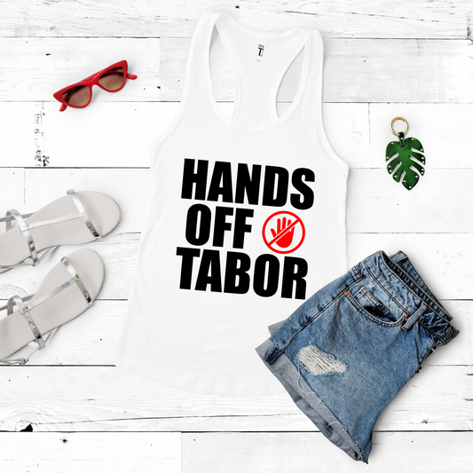 Hands Off TABOR Tank Top - Colorado Rights Tee