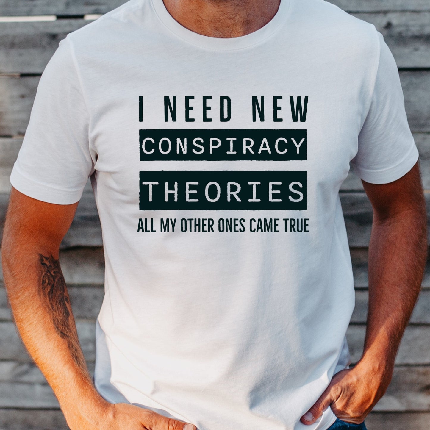 Conspiracy Theories T-Shirt For Conservative TShirt For Patriot Shirt For Conspiracy Theorist Gift For Political People T Shirt