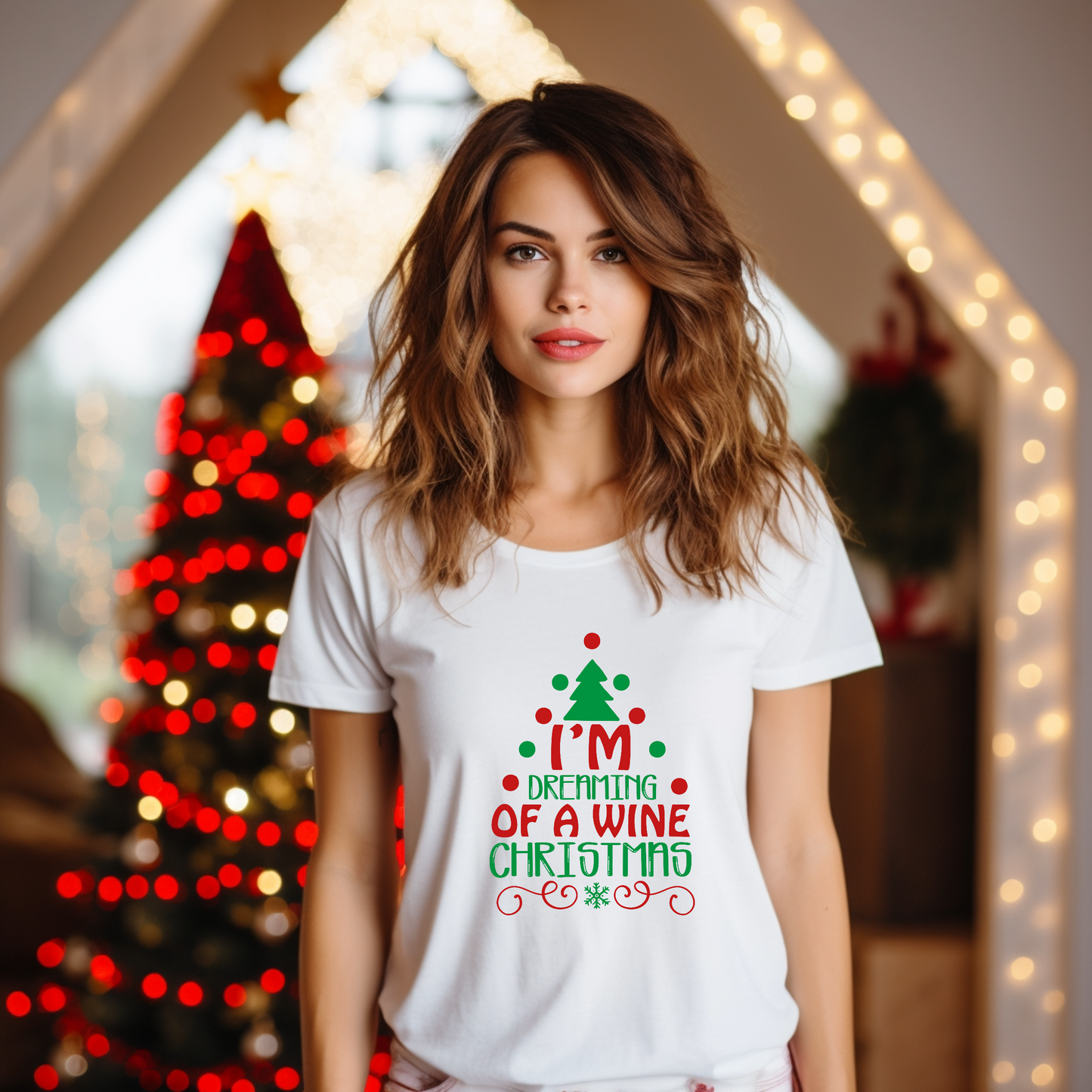 Wine T-Shirt For Christmas T Shirt For Dream TShirt For Drinking Tee For Holiday Gift Idea