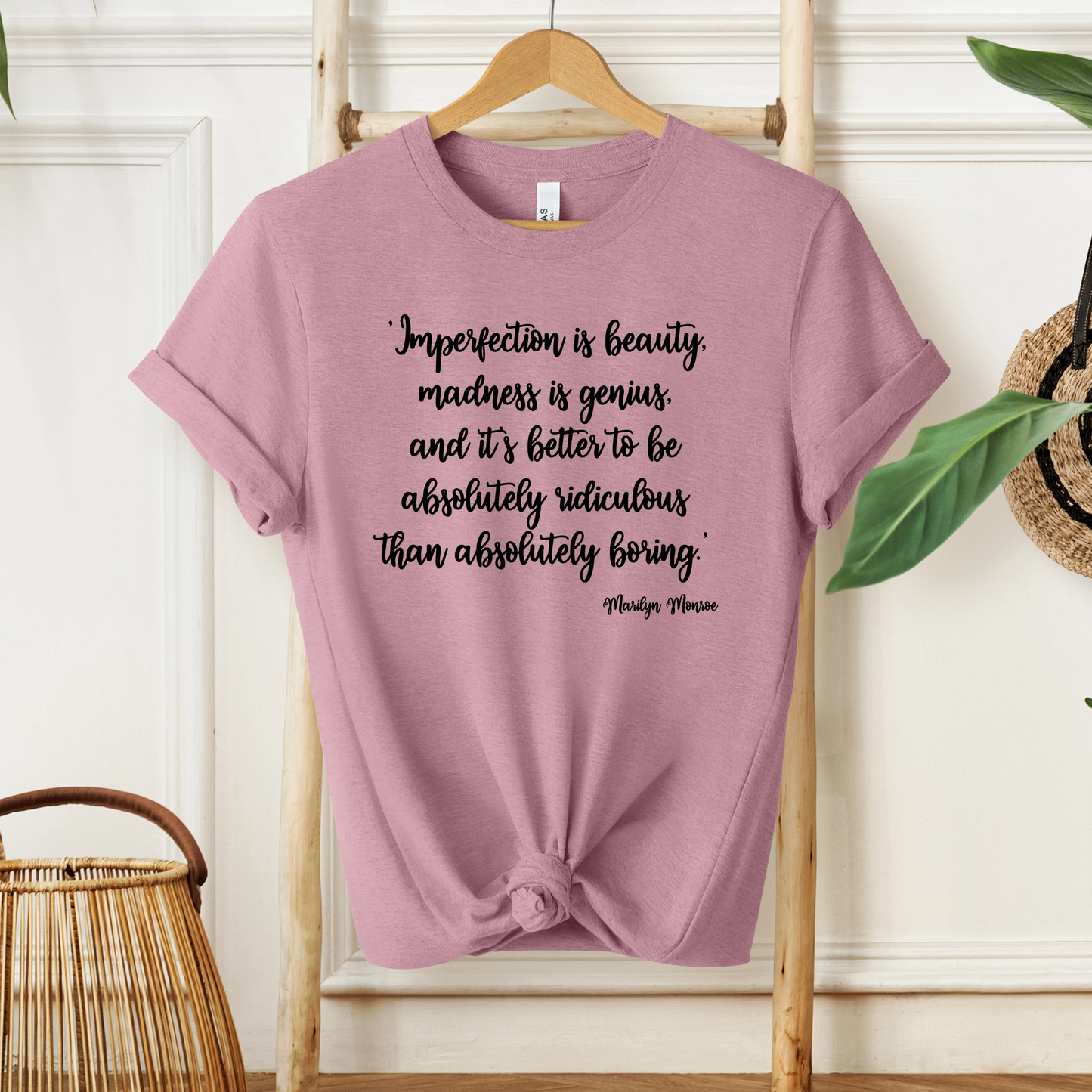 Famous Quote T-Shirt For Imperfections T Shirt For Genius TShirt