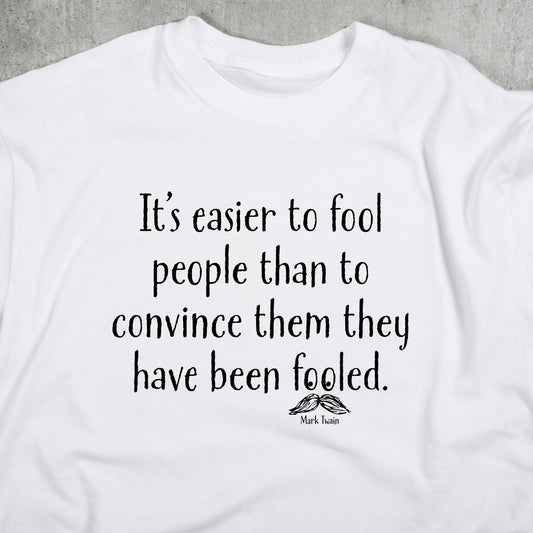Sheeple T-Shirt For Political Conservative TShirt With Mark Twain Quote T Shirt For Literature Lovers Shirt For Literary Student Tee