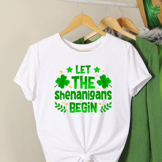 Shenanigans T-Shirt For St. Patricks Day T Shirt For St. Paddy's Day TShirt