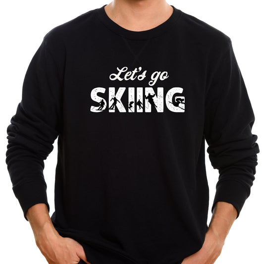 Ski T-Shirt For Skiing TShirt For Down Hill Ski Shirt For Mogul Skier T Shirt For Back Country Skiing