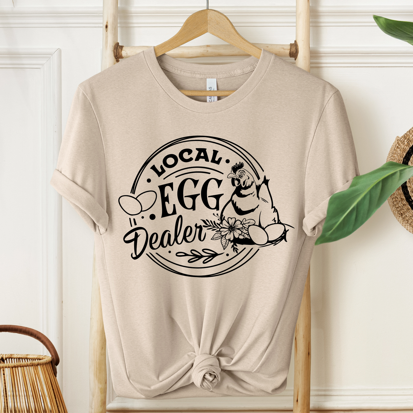 Egg Dealer T-Shirt For Chicken Hustler TShirt For Farm Girl T Shirt