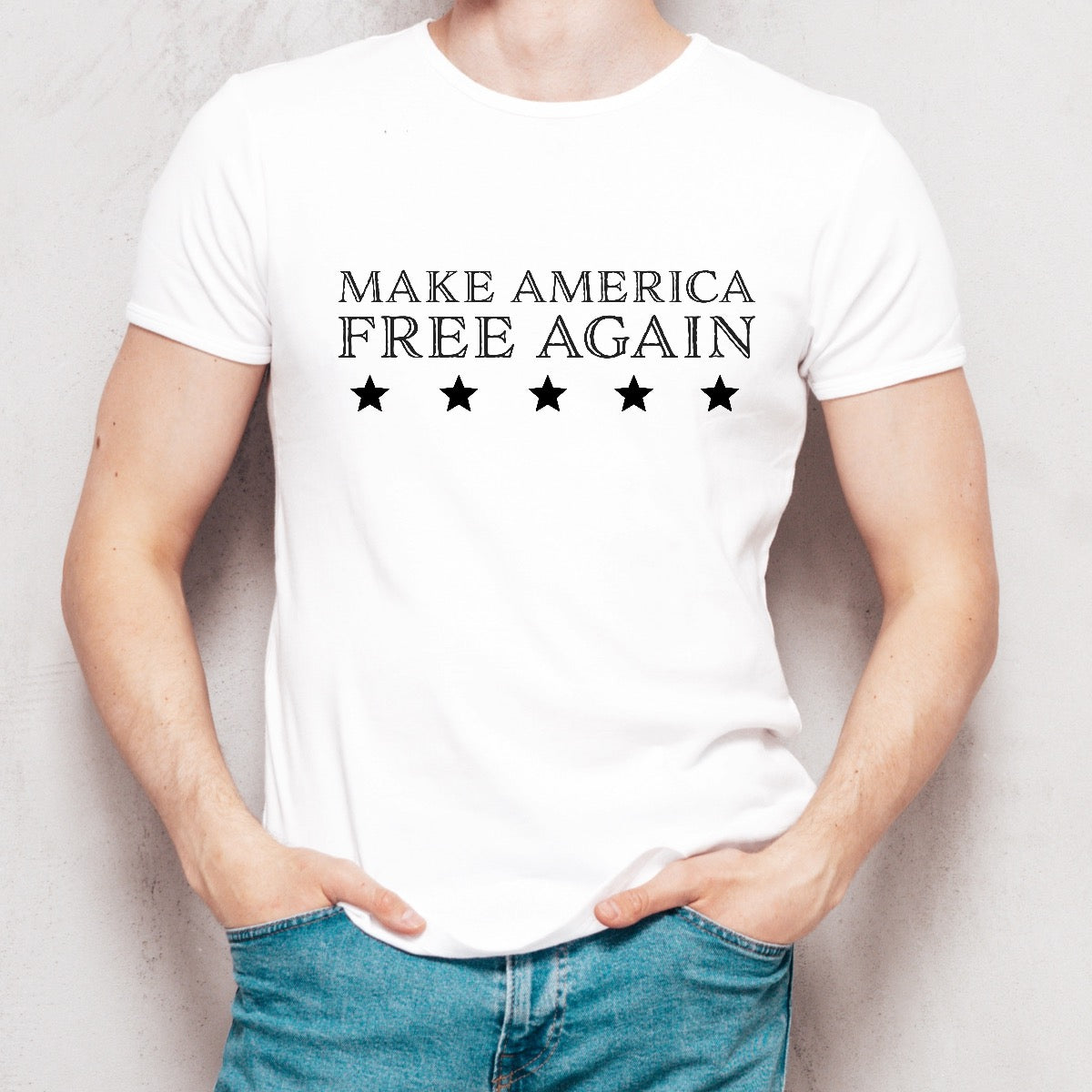 America T-Shirt For MAGA T Shirt For Conservative TShirt For Freedom Tee For Independence Gift