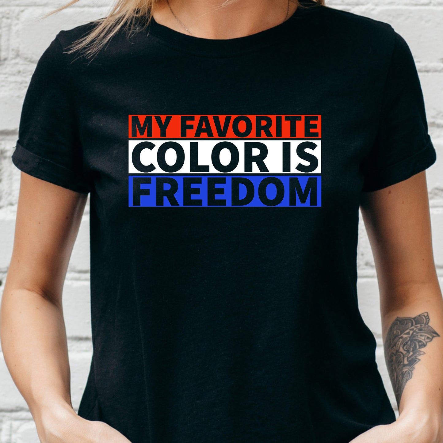 Freedom T-Shirt For Conservative TShirt For Patriot T Shirt For Independence Day Shirt For Patriotic Gift For Freedom Lover