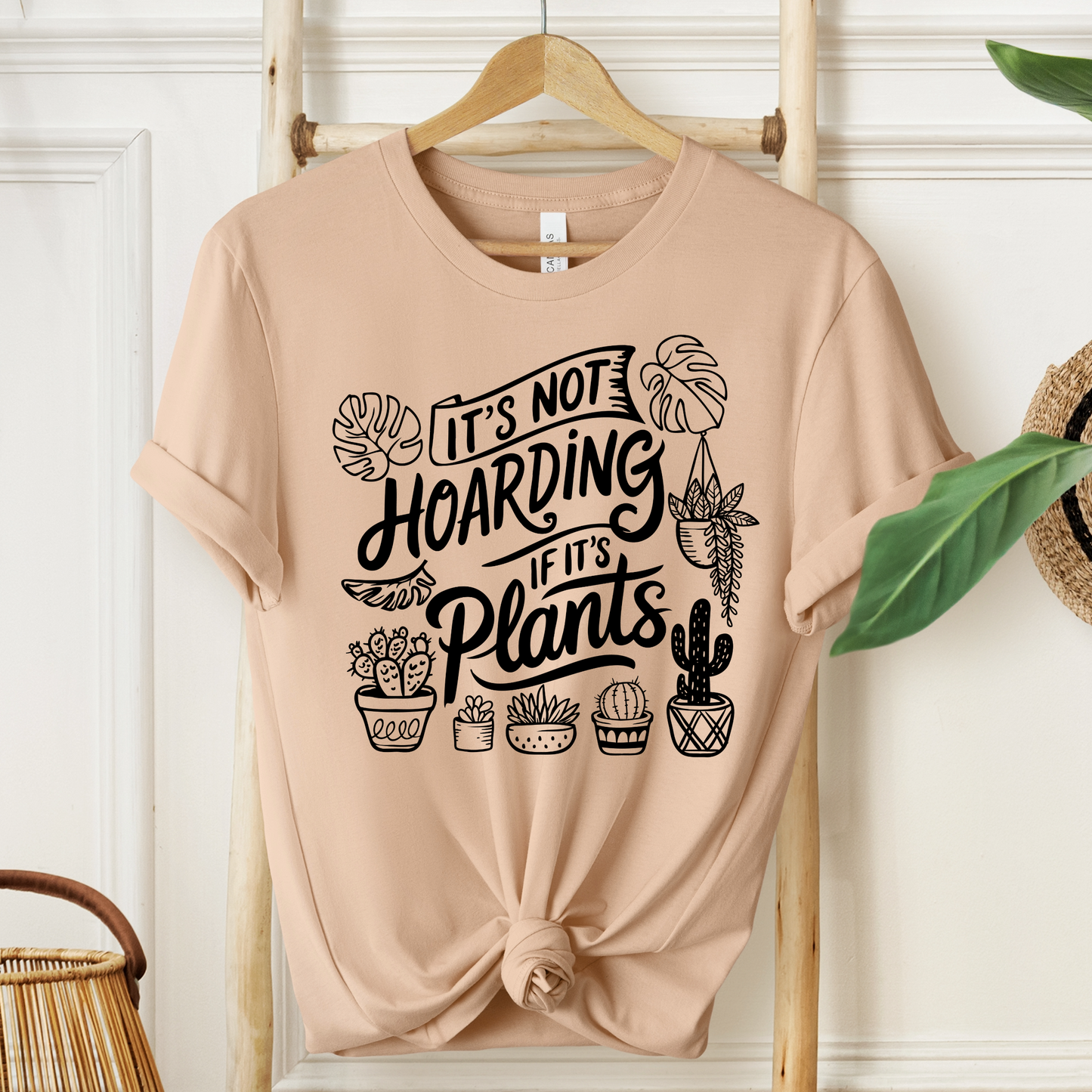 Plant Hoarder T-Shirt For Gardening Enthusiast T Shirt For Horticulturist T Shirt