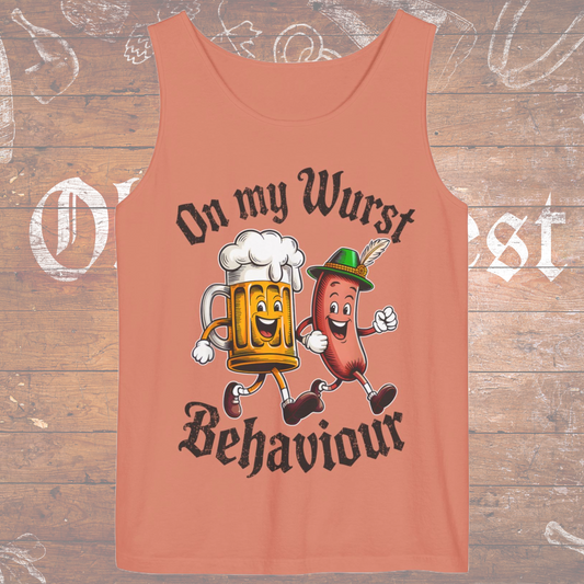 On My Wurst Behaviour Tank Top