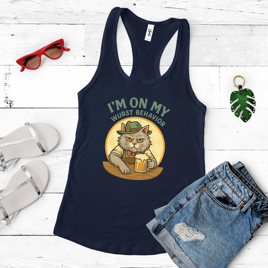 I'm On My Wurst Behavior Tank Top