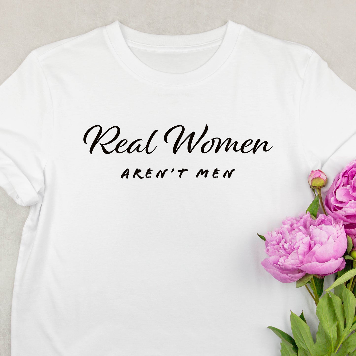 Real Woman T-Shirt For Genuine Woman TShirt For Biological Women T Shirt For Mother's Day Gift For Mom T-Shirt For Aunt Gift For Sister
