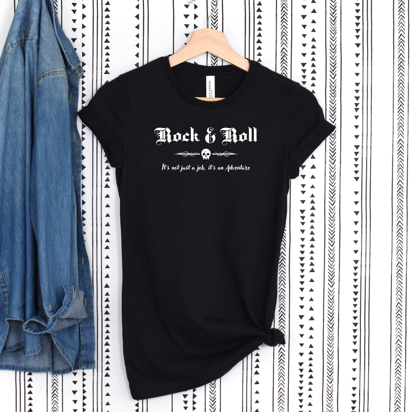 Ladies Rock And Roll T-Shirt For Musician T Shirt For Adventure TShirt