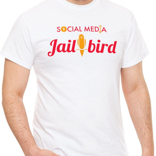 Conservative T-Shirt Political T Shirt Social Media TShirt For Censorship TShirt For First Amendment Tee For Social Media Jailbird Gift