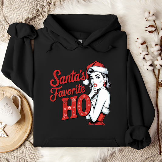 Santa's Favorite Ho Christmas Hoodie