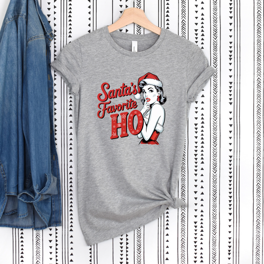 Santa’s Favorite Ho Christmas T-Shirt