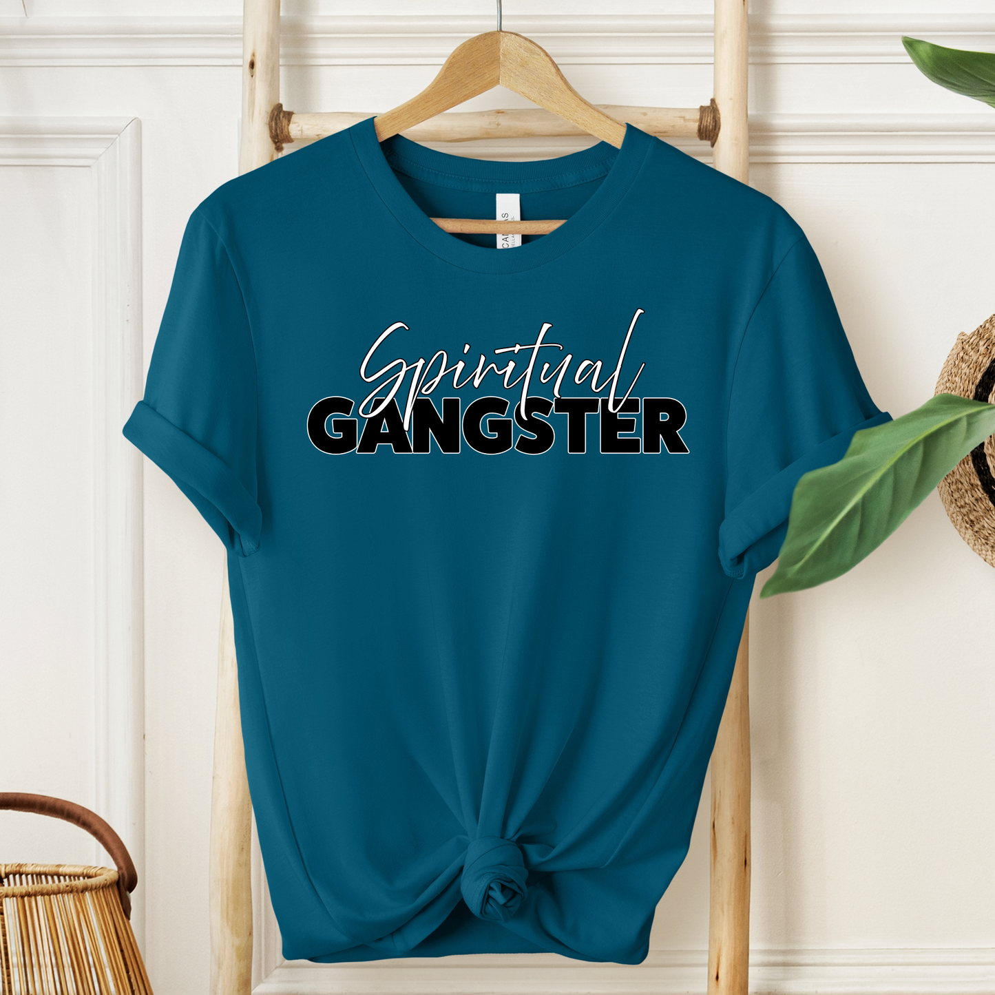 Spiritual Gangster T-Shirt For Religious T Shirt For Karma TShirt