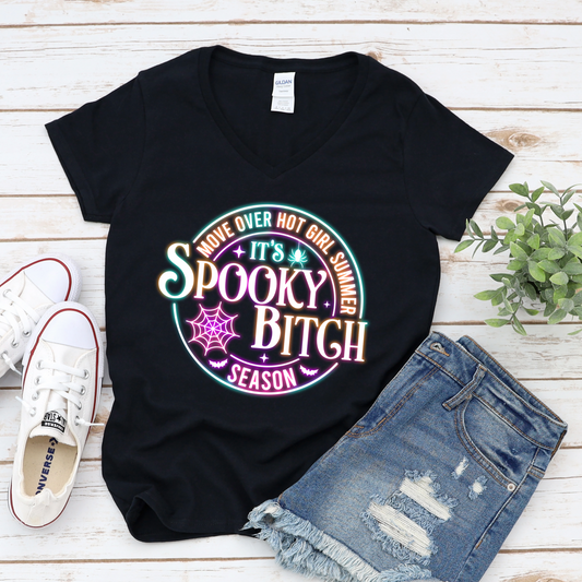 Spooky Bitch Season T-Shirt - Funny Halloween Tee