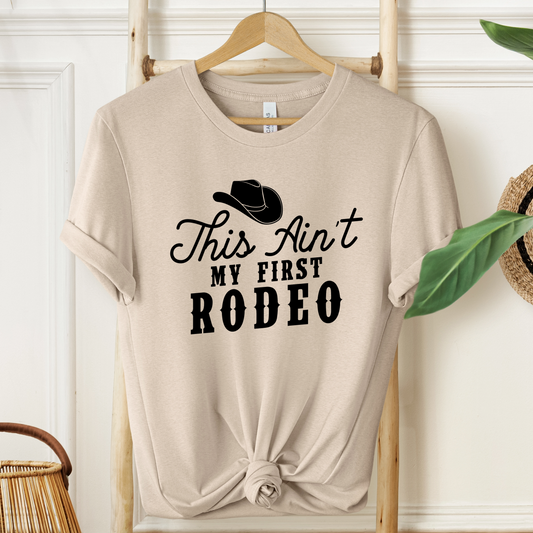 First Rodeo T-Shirt For Stock Show T Shirt For Cowgirl TShirt