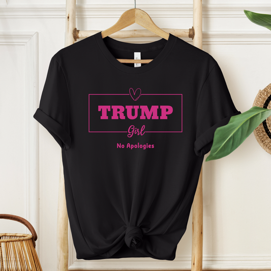 Trump Girl T-Shirt For President T Shirt For Cute Political TShirt