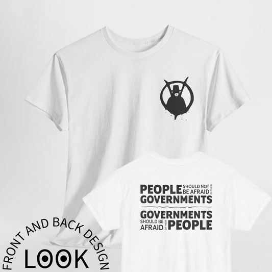 Guy Fawkes T-Shirt For Vendetta T Shirt For Revolution T Shirt