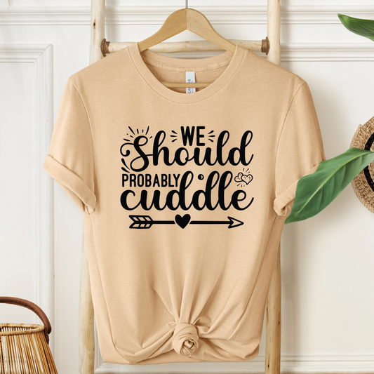 Cute Cuddle T-Shirt For Valentine T Shirt For Anniversary TShirt