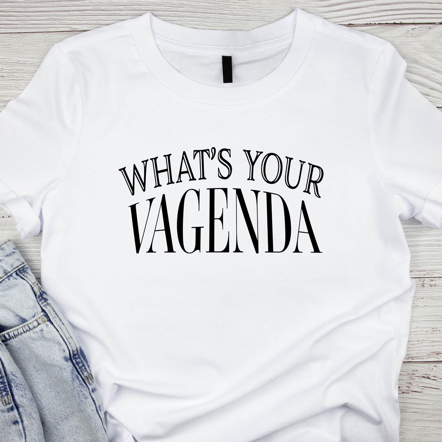 Funny Agenda T-Shirt For What's Your Vagenda TShirt  With Walterism T Shirt For Fringe Shirt For Sarcastic Scheme T-Shirt