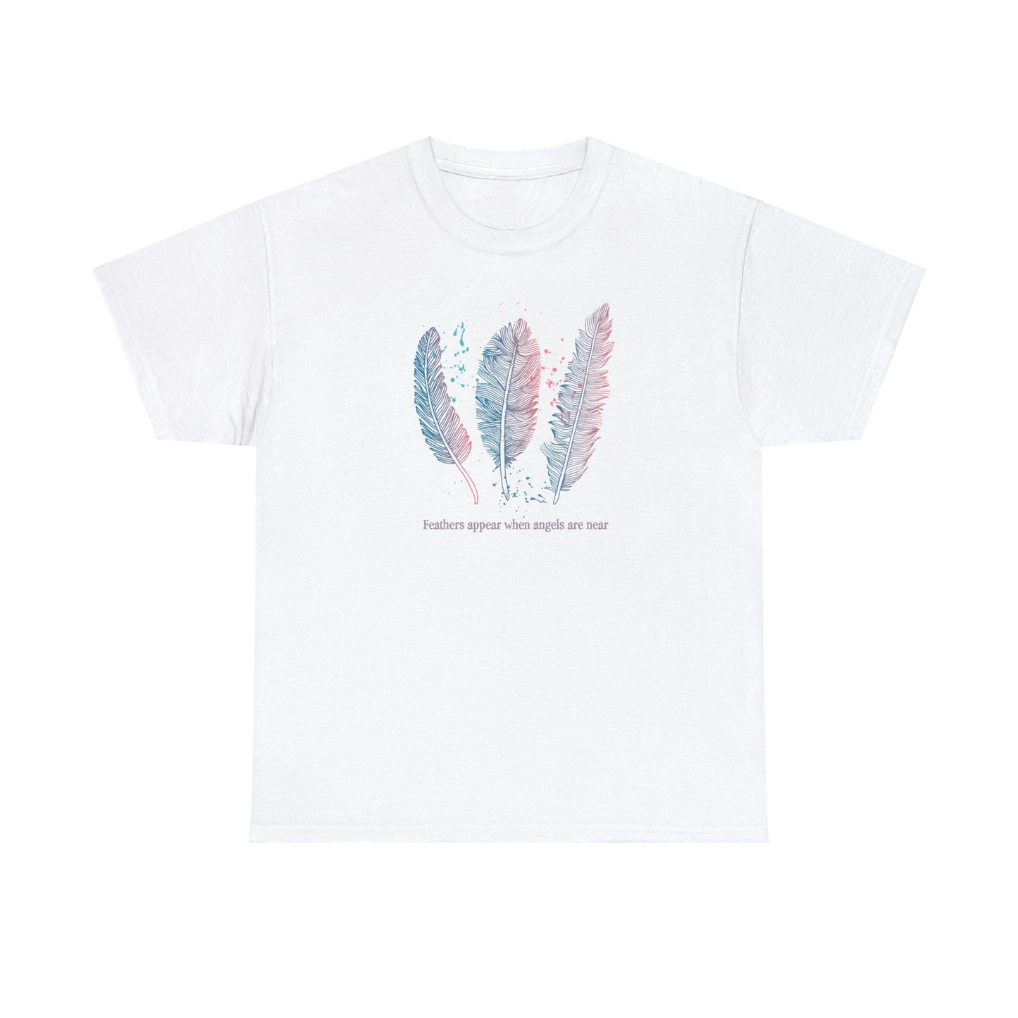Angel T-Shirt For Sentimental TShirt For Thoughtful Shirt For Spiritual T-Shirt For Woman Shirt With Feathers T Shirt