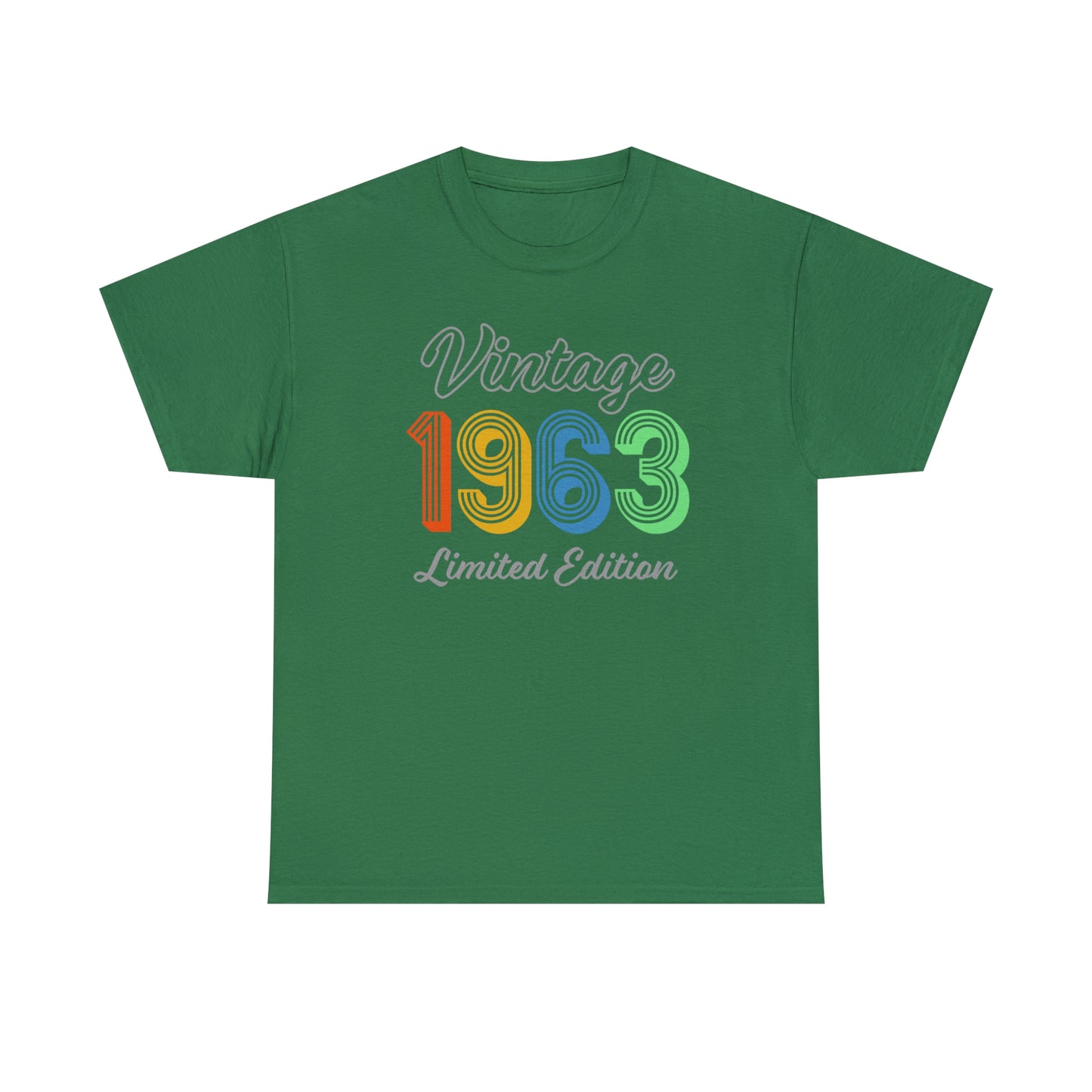 Vintage 1963 T-Shirt For Limited Edition TShirt For Class Reunion T Shirt For Birthday Shirt For Birthday Gift For Graduation TShirt