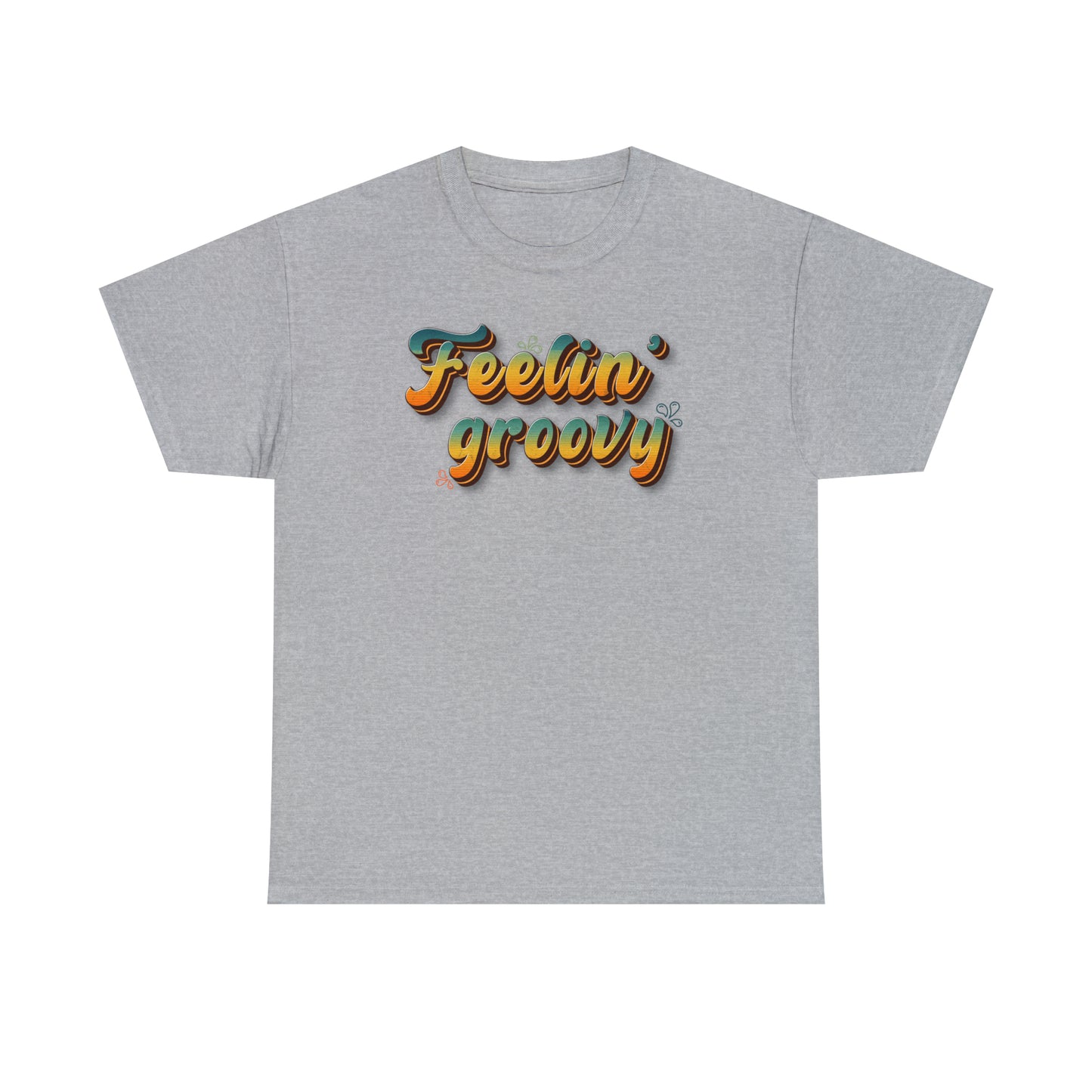 Groovy T-Shirt For Feeling Groovy Shirt For Seventies TShirt Retro 70's Vibe T Shirt For Retro Gift For Seventies Party Shirt Groovy Gift
