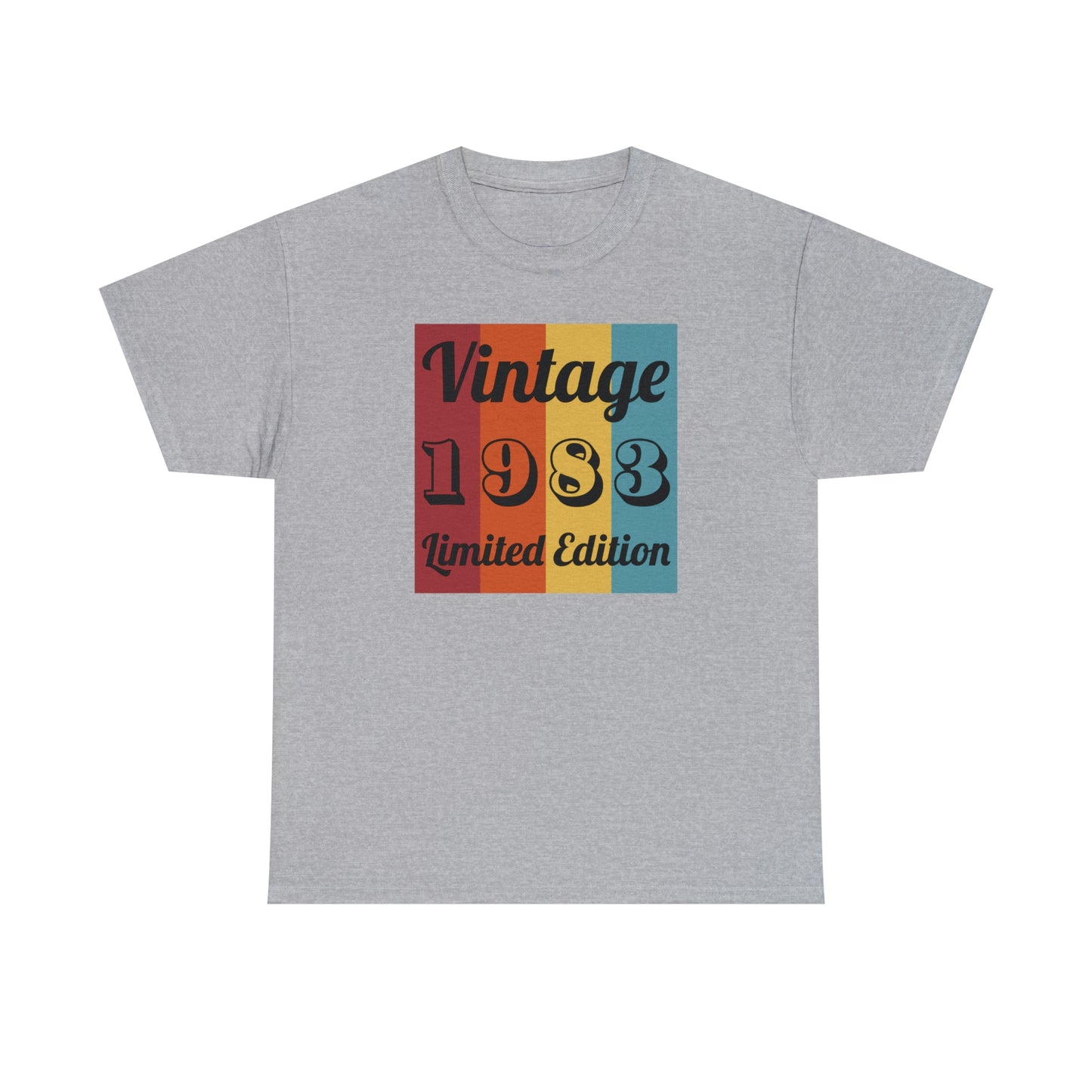 1983 T-Shirt For Vintage Limited Edition TShirt For Class Reunion Shirt For Birthday T Shirt For Birth Year Shirt For Graduation Year Shirt