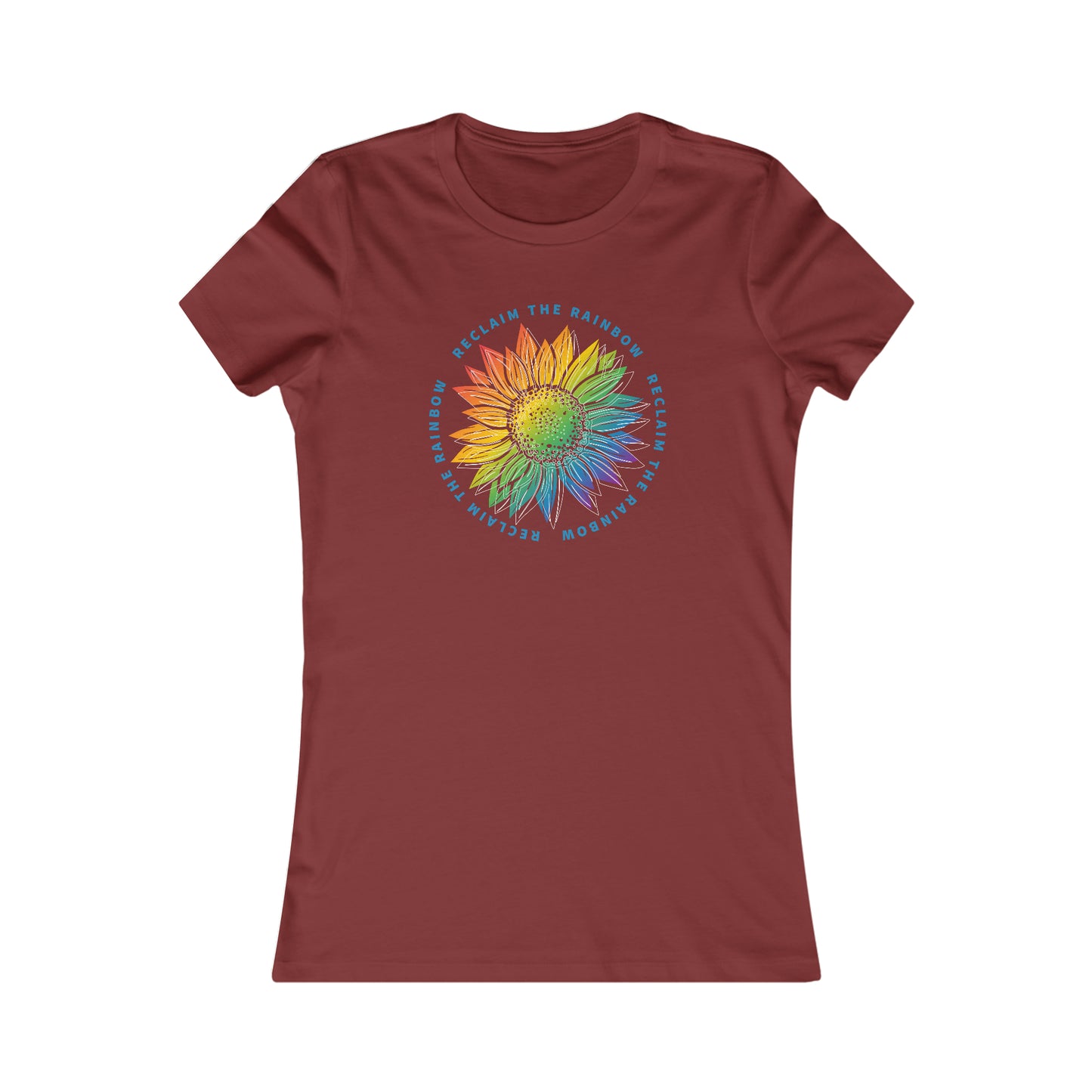 Reclaim The Rainbow T-Shirt For Take Back The Rainbow TShirt For Rainbow T Shirt For Spiritual Shirt For Sunflower Tee For Genesis 9:17 Shirt For Christian Shirt
